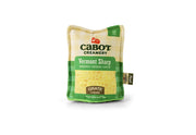 Cabot Creamery x Play Vermont Cheddar Shredder inspired by a bag of shredded cheese on a white background