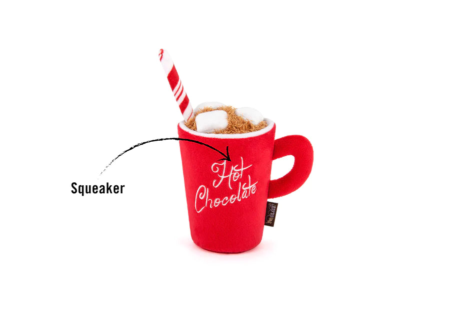 Merry Woofmas Dog Toy: Ho Ho Ho Hot Chocolate by Play Pet Brands