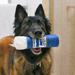Load image into Gallery viewer, P.L.A.Y. 80s Classic Pawqua Net Toy - in big dog's mouth in bathroom
