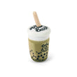 Load image into Gallery viewer, Fog City Pet x Play Matcha Boba dog toy with a straw on a white background

