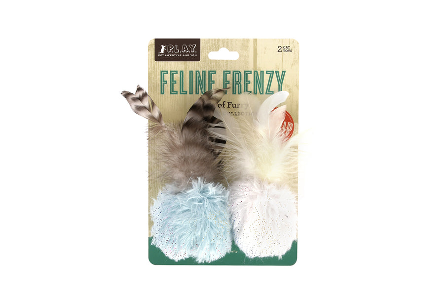 Feline Frenzy Balls of Furry Cat Toy