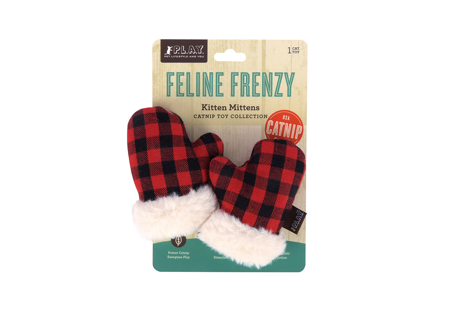 Kitten Mittens: Holiday Cat Toy by Play Pet Brands