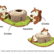 Load image into Gallery viewer, P.L.A.Y. Forest Friends Collection - Chippy &amp; Cheeks Chipmunks Toy features shown
