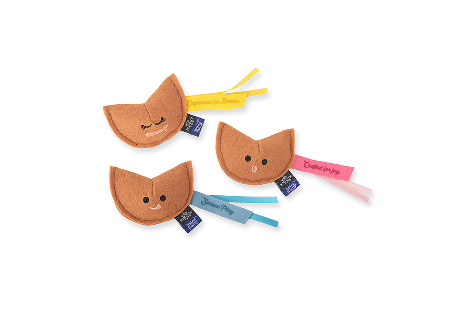 Fog City Pet x Feline Frenzy Fortune Whiskers | 3-Pack Catnip Toys