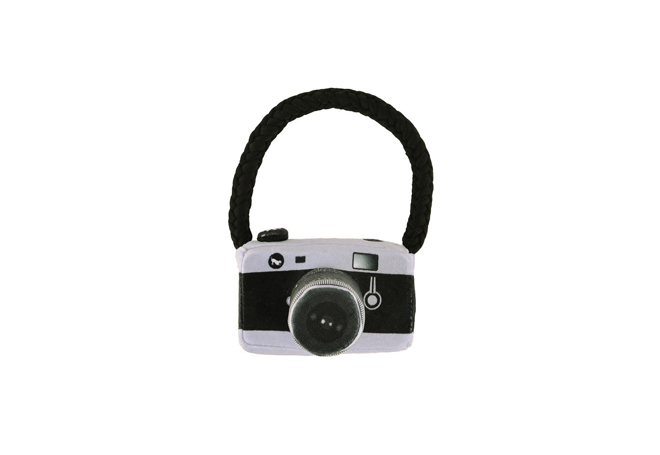 Camera Mini Dog Toy | Squeaky Plush Toy for Small Dogs | Play Pet