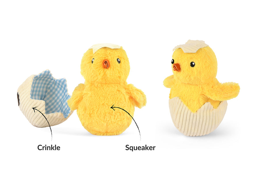 Hippity Hoppity Dog Toy: Chick Me Out by Play Pet Brands