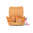 Load image into Gallery viewer, Fog City Pet x Play Lucky Treats dog toy showing two plush toys resembling fortune cookies in a brown takeout box on a white background
