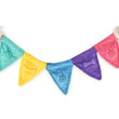 Load image into Gallery viewer, Play’s Party Animal Tug n’ Party Banner colorful dog toy back shown with different designs on a white background
