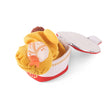 Load image into Gallery viewer, Fog City Pet x Play Pup of Soup dog toy with lid opened showing contents on a white background
