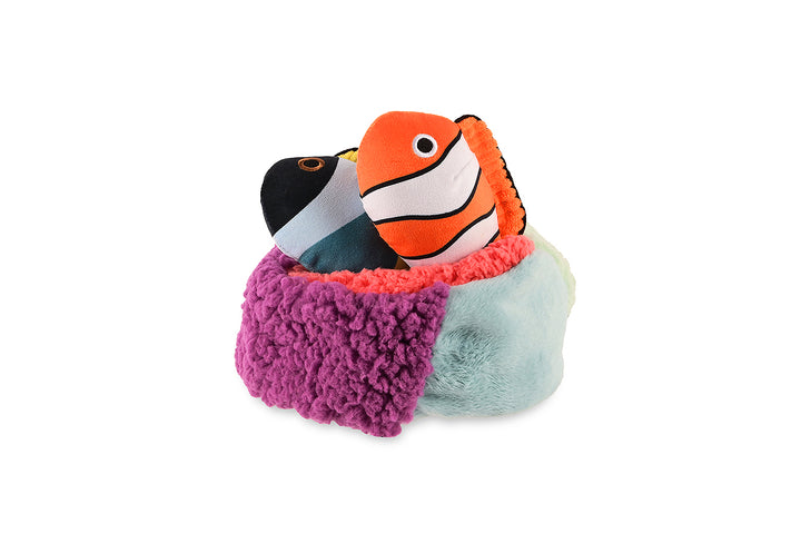 Reef Retreat - Detachable Coral Reef & Fish Dog Toy Set by Play