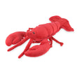 Load image into Gallery viewer, Play's Ocean Buddies Lemmy the Lobster red plush lobster plush toy on a white background
