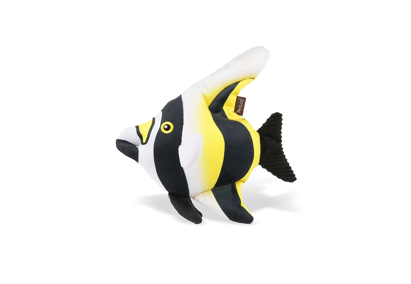 Moorish Idol Fish - Dog Plush Toy from Play Pet Brands