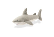 Play’s Ocean Buddies Great White Gabe plush shark toy on a white background