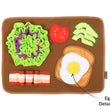 Load image into Gallery viewer, P.L.A.Y. Savory Sunrise Snuffle Mat - detachable egg feature shown
