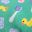 Load image into Gallery viewer, P.L.A.Y. Splish Splash Collection - Shower Quack toy closeup of pattern
