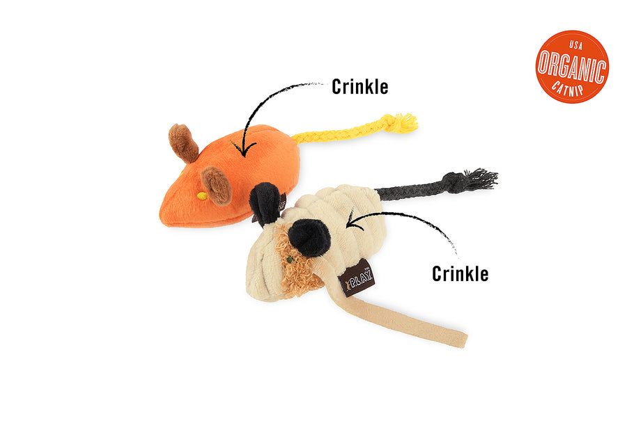 Halloween Cat Toy Feline Frenzy Collection from P.L.A.Y. Menacing Mice