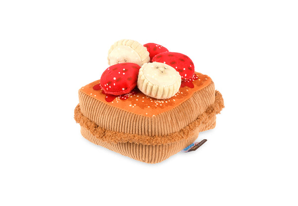 IHOPレストランパンケーキキャラクター ストラップ 8個セット IHOP x Play Pet Brands Thick 'N Fluffy French Toast Dog Toy