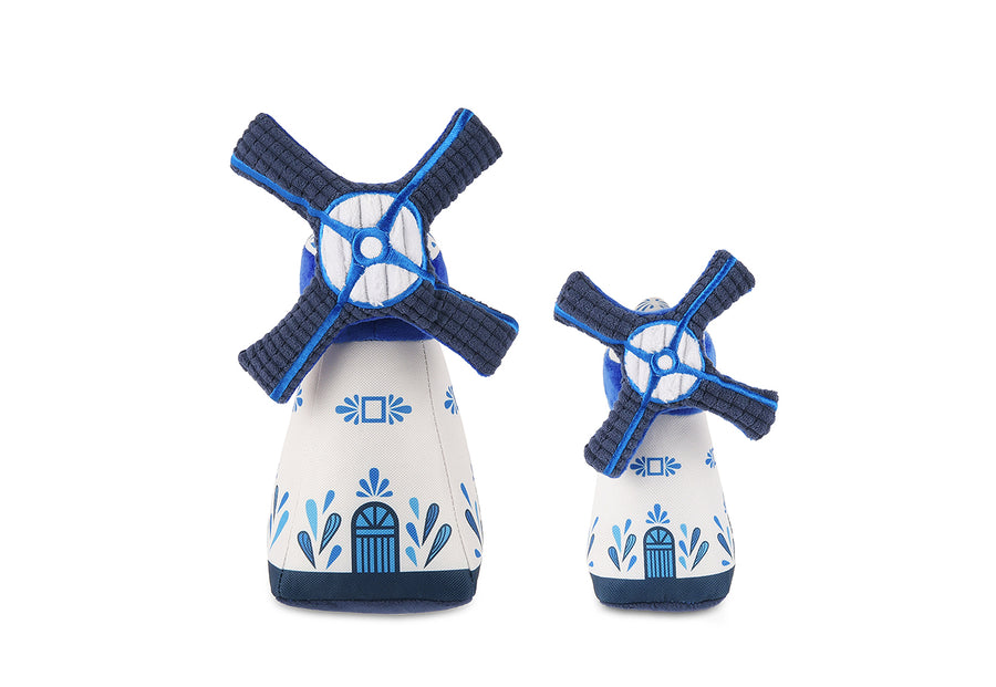 Play Pet Brands Totally Touristy Dutch Windmill Dog Toy – Medium & XS Sizes  Available