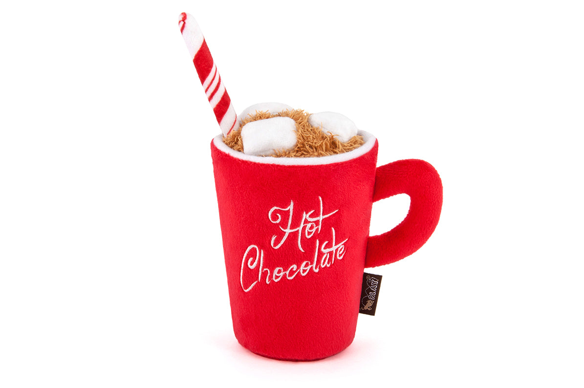 Merry Woofmas Dog Toy: Ho Ho Ho Hot Chocolate by Play Pet Brands