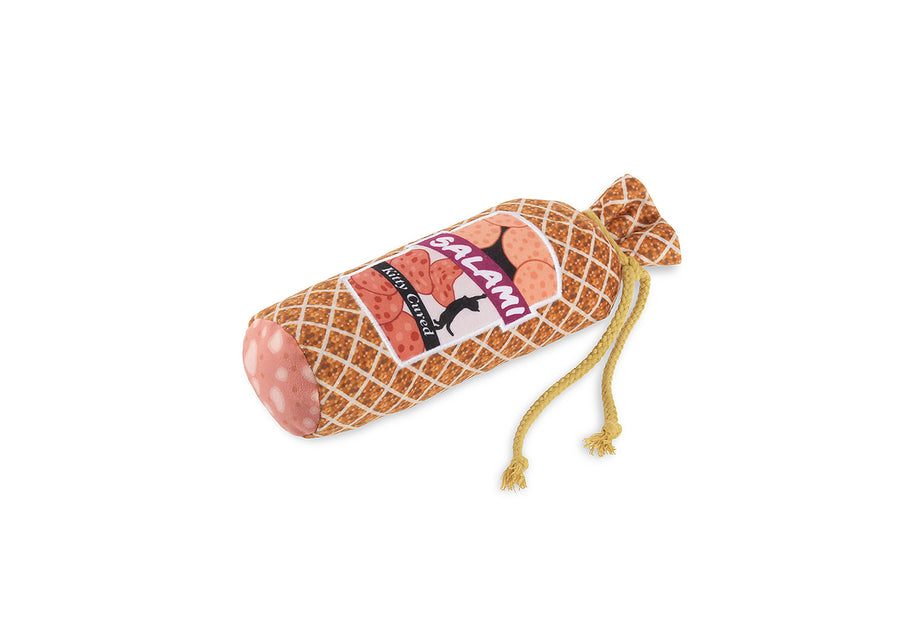 Salami Slammer Kicker Toy: Play Pet Brands' Irresistible Plush Design