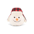 Load image into Gallery viewer, Play Merry Minis Brrr-ian snowman head toy on a white background
