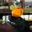 Load image into Gallery viewer, P.L.A.Y. Barktender Collection - Moscow Mule drink on top of talented black dog's head
