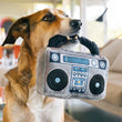 Load image into Gallery viewer, P.L.A.Y. 80s Classics Boop-Box Toy - handle in dog's mouth
