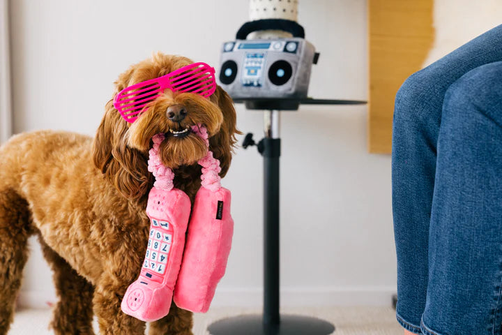 80s Corded Phone Dog Toy