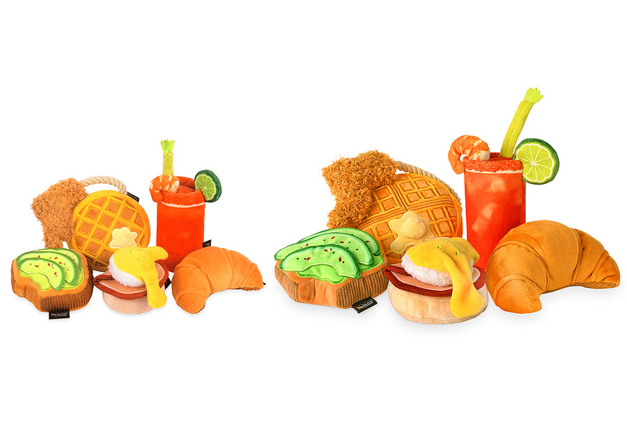 Barking Brunch Plush Dog Toy Collection by Play Pet Brands