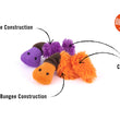 Load image into Gallery viewer, P.L.A.Y. Feline Frenzy Wiggly Wormies Toy Set with features shown
