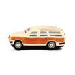 Load image into Gallery viewer, 80s Classics Toy Collection by P.L.A.Y. - Scruffy's Station Waggin' Toy side view
