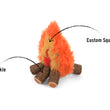 Load image into Gallery viewer, Camp Corbin Collection Cozy Campfire Toy by P.L.A.Y. with features pointed out

