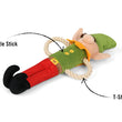 Load image into Gallery viewer, Merry Woofmas Collection Santa's Little Elf-er Toy with Features pointed out
