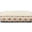 Load image into Gallery viewer, Marina Boxy Bed in Sand with solid side up head on

