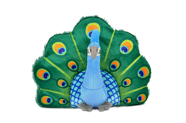 Percy the Peacock: Play Pet Brands Dog Plush Toy