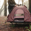 Load image into Gallery viewer, Scout &amp; About Outdoor Dog Tent by P.L.A.Y. - human placing tent on the ground
