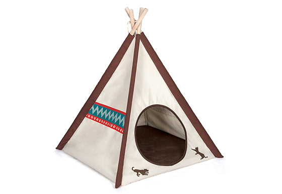 pet tipi tent P.L.A.Y. Teepee Tent 24.8"X24.8"X29.1"-Classic