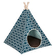 Load image into Gallery viewer, Variant: Pet Teepee Moroccan Navy Blue PY6008DUF
