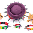 Load image into Gallery viewer, Gallery: Spiked! by P.L.A.Y. Plush Collars PYBIFF9001ASF
