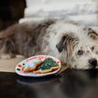 Load image into Gallery viewer, Merry Woofmas Collection Christmas Eve Cookies Toy next to dog laying on floor
